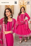 18 Attitude Nazakat Maslin Anarkali Kurti With Bottom Dupatta Suppliers In India